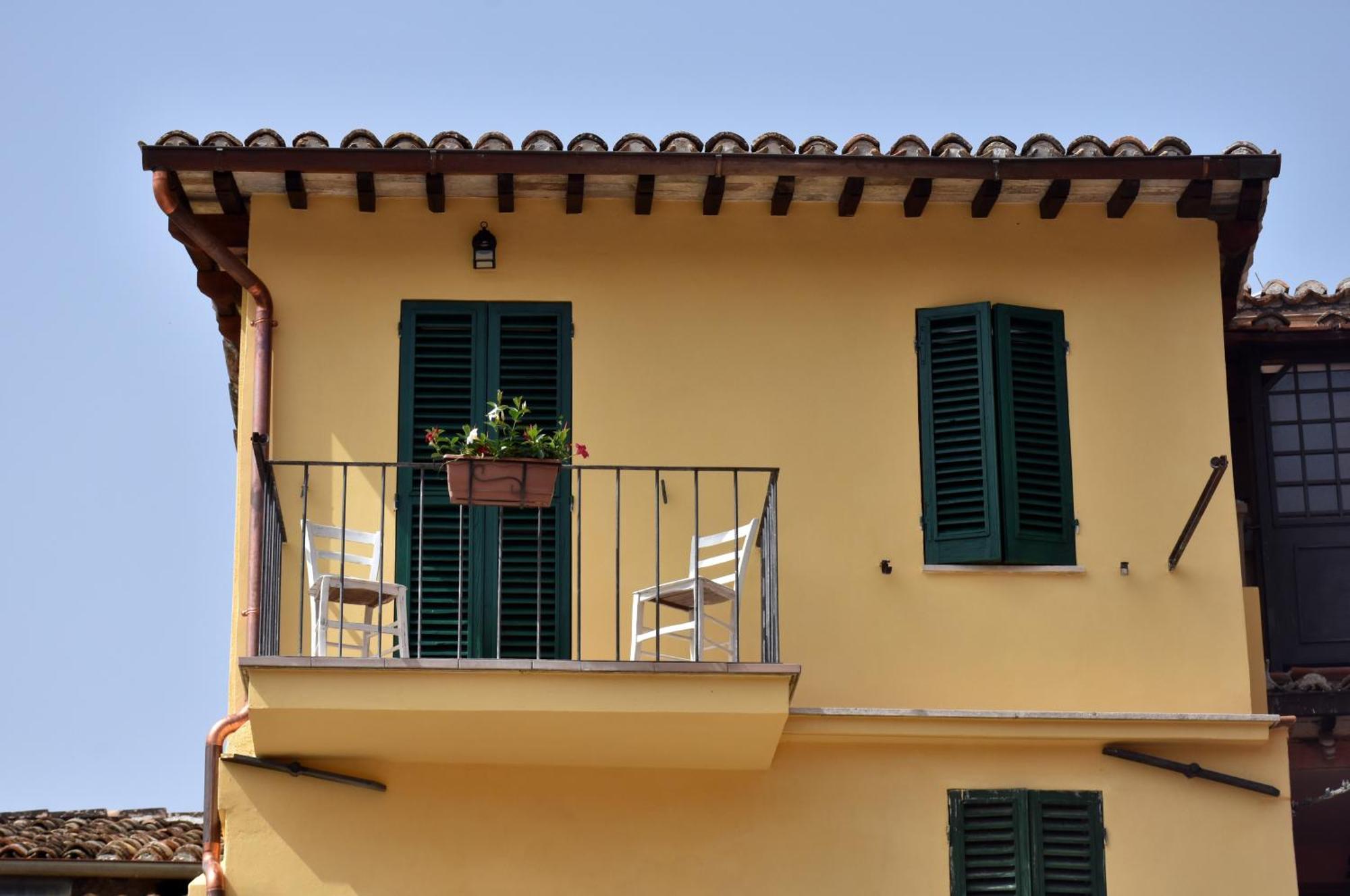 斯波莱托La Casa Del Borgo Antico公寓 外观 照片